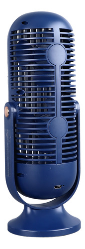 Ventilador De Mesa Con Conector Usb Portátil, 5 Marchas, Sil