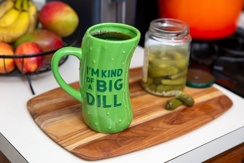 Taza De Café Extra Grande Divertida Para Amantes De Pepinill