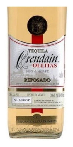 Tequila Orendain Ollitas Reposado Triple Destilado 375 Ml
