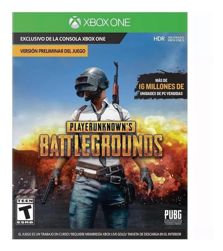 Marxisme afwijzing enkel en alleen PlayerUnknown's Battlegrounds Standard Edition Microsoft Xbox One Físico |  Envío gratis