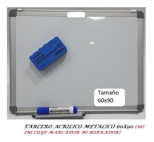 Tablero Acrilico Borrable 60x90 Cms