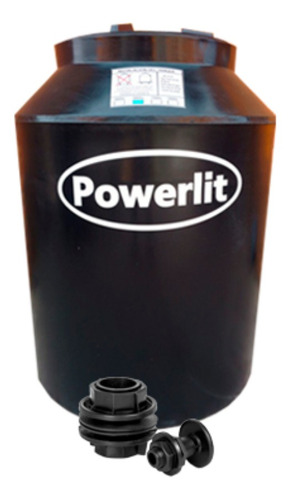 Tanque de agua Powerlit Bicapa vertical 500L de 110 cm x 84 cm