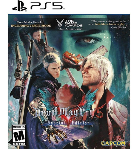 Devil May Cry 5 Special Edition Ps5 Mídia Física Novo