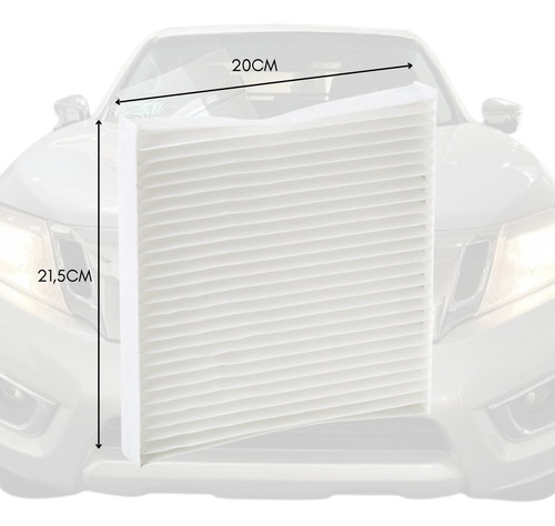 Filtro De Polen A/c Para Nissan Np300 2015-2020 Genuino