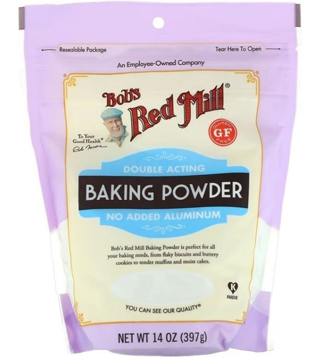 Bobs Red Mill Baking Powder Polvo Para Hornear Importado 