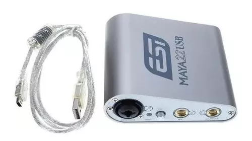 ESI MAYA22USB, Interfaz de Audio USB Flexible de Alto Rendimiento de 24  Bits