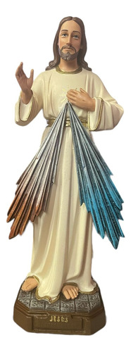 Estatua Jesús Misericordioso Réplica 23 Cm Drielart