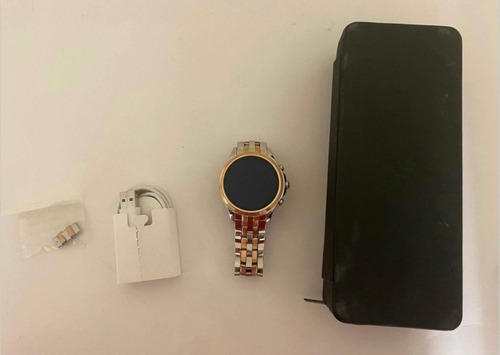 Reloj Inteligente Emporio Armani Negro Plateado Dorado