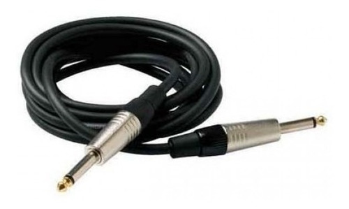 Cable Guitarra Rockcable Rcl30205 5 Metros Black