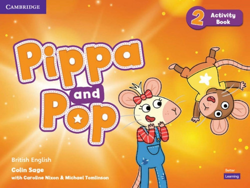 Livro de atividades de Pippa And Pop Level 2 Br, De Sage, Colin. Editora Cambridge Univ.Press em inglês