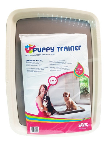 Bandeja Sanitaria Pañales Paños Perros Puppy Trainer Large