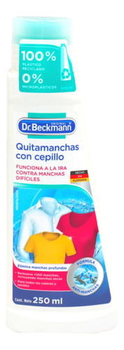 Dr. Beckmann Quitamanchas Prelavado Con Cepillo 250 Ml