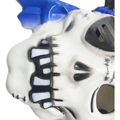 Máscara Pirata Con Cabeza De Halloween Con Calavera De Un So
