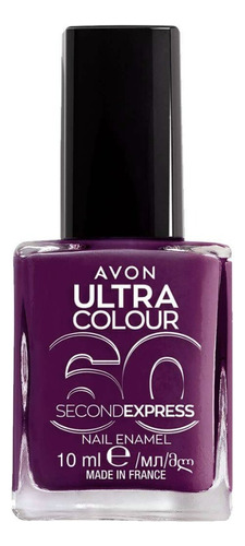 Esmalte Uñas 60 Segundos Express - Avon Ultra Color Color Grape Escape