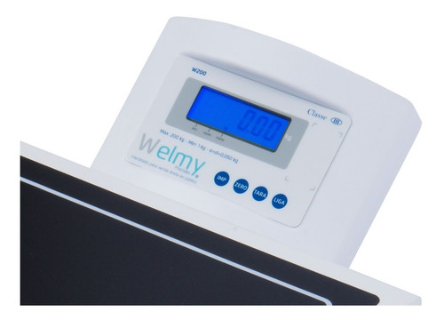 Imagem 2 de 6 de Balança Digital Academia Profissional 200kg/50g W200m Welmy