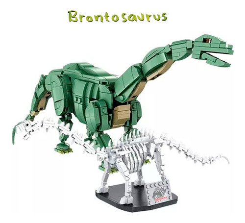 Blocks De Construcción Dinosaurios Con Fósil Didácticos Art