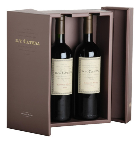 Vino Dv Catena Cabernet Malbec X 2 750 Ml + Estuche