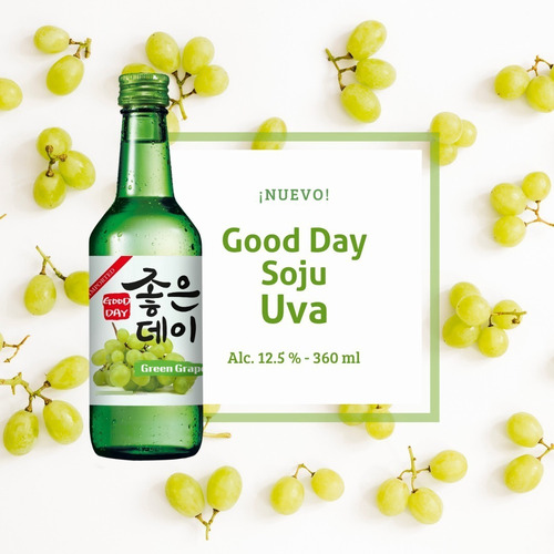 Imagen 4 de 8 de Combo 12 Soju Good Day + 2 Vino De Ume - Importados De Corea