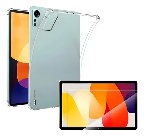 Capa Flexível Transparente Para Redmi Pad Se 11'' + Película Menor preço em Capa Flexível Transparente Para Redmi Pad Se 11'' + Película