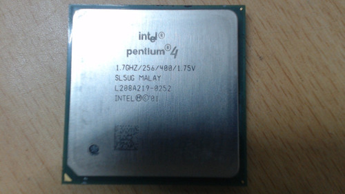 Intel Pentium 4 Processor 1.70 Ghz 256k Cache 400 Mhz