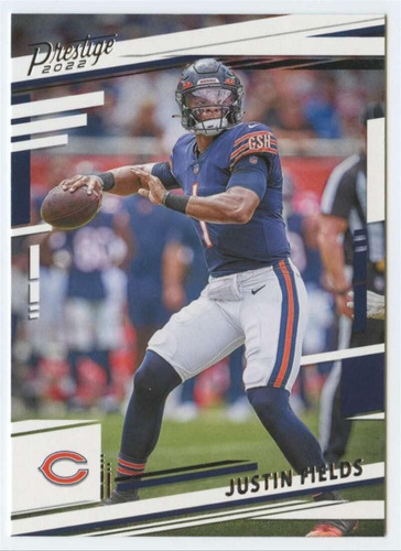 2022 Panini Prestige 48 Justin Fields Nm-mt Chicago Bears Fú