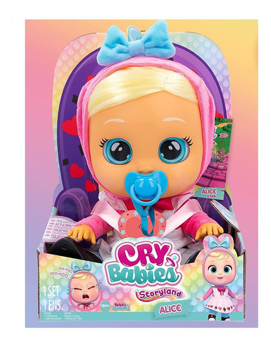 Imagen 2 de 3 de Cry Babies Storyland Alice Imc Toys 81956imaz