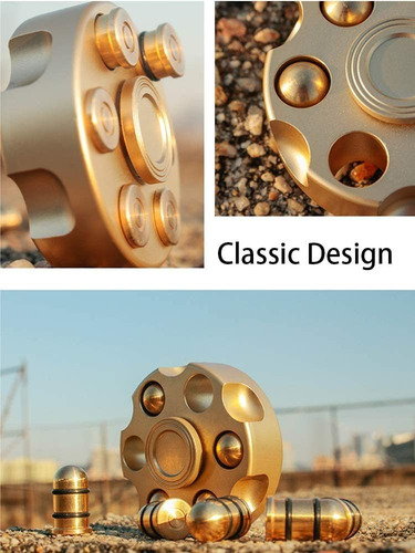 Fidget Spinner Metal, Juguetes De Cadena De Cubo Inquietante