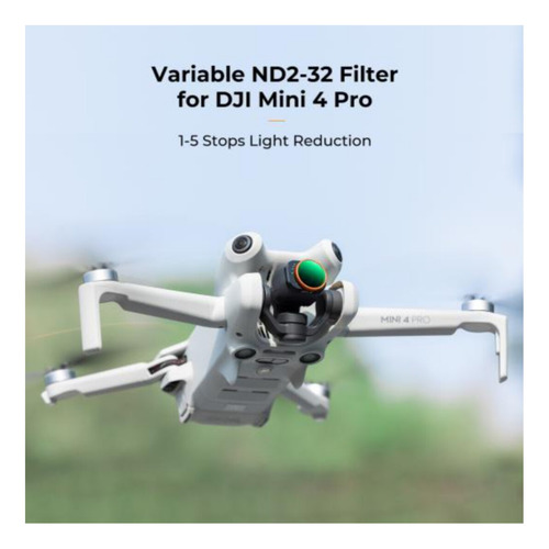 Filtro Variable Nd2-32 Para Drone Dji Mini 4 Pro K&f Concept