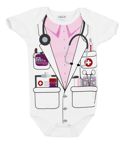 Imagen 1 de 7 de Pañalero Doctora Original Ropa Bebe