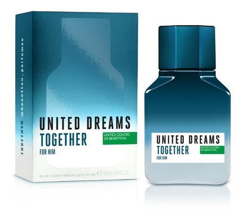 Imagen 2 de 9 de Perfume U.d. Together Him Edt 100ml Benetton