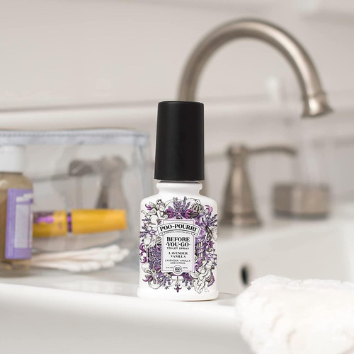 Poo-pourri Antes De Ir Al Inodoro, Vainilla De Lavanda, 2 Fl