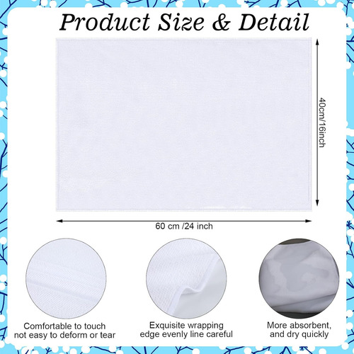 Toalla Absorbente Multiusos Para Cocina Y Hogar 40 Ud 40x61