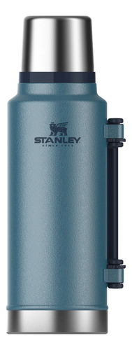 Termo Stanley Clásico 1.4 Litros Con Manija Color Azul Lake