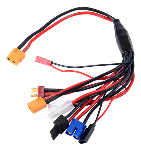 Cargador De Batería Rc Lipo 8 En 1, Adaptador, Cable Divisor