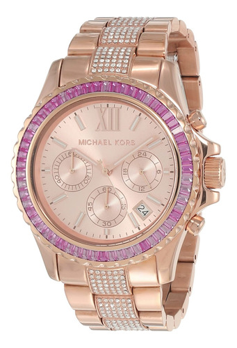 Reloj De Cuarzo Michael Kors Watches Everest Para Mujer Con