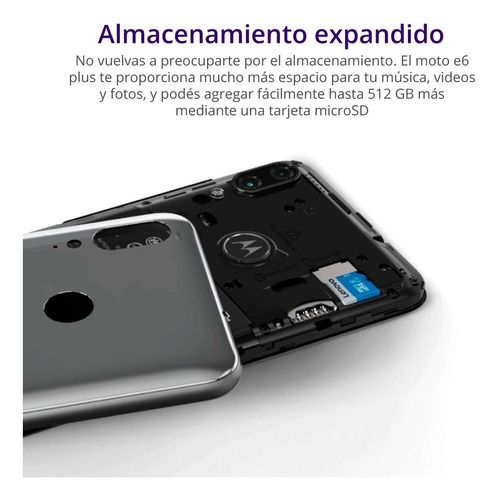 Celular Motorola Moto E6 Plus 32gb 2gb Garantía Oficial