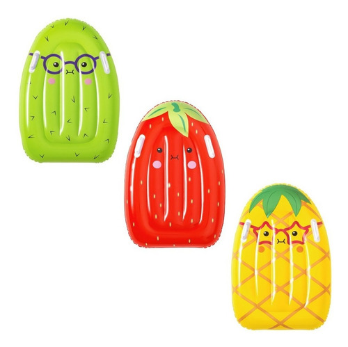 Imagen 2 de 6 de Bestway Colchoneta Inflable Para Agua Frutas 84x56 Cm. 42049