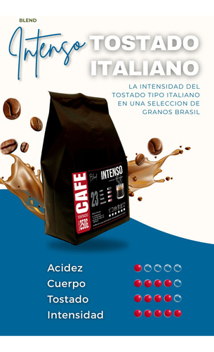 Café Puro Tostado Sin Azucar En Grano 1 Kg 4 Variedades