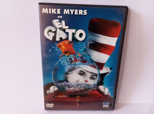 El Gato Película Dvd Original  Mike Myers (audio Latino)