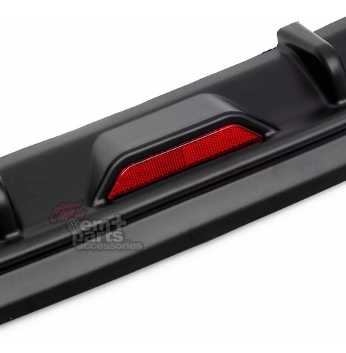 Imagen 7 de 12 de Difusor Trasero Universal Puntas De Escape Abs Lodera Vw
