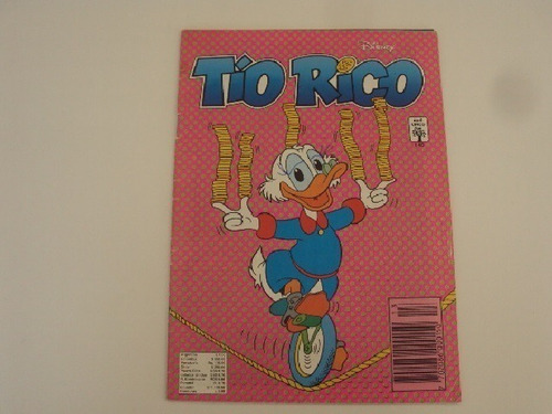  Historieta Tio Rico # 140  Disney - Abril Cinco  Año 1995