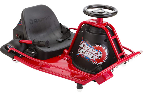 Razor Crazy Cart - Carrito Motorizado De Deriva De 24 V, Ve.