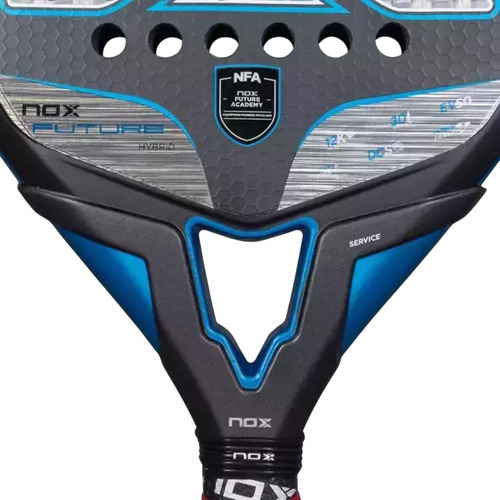 Paleta Nox Future Hybrid 12k Alum 2025 Negro