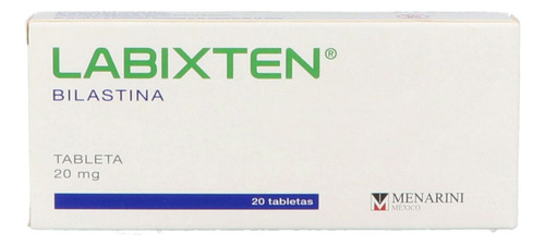 Labixten 20 Mg Caja Con 20 Tabletas
