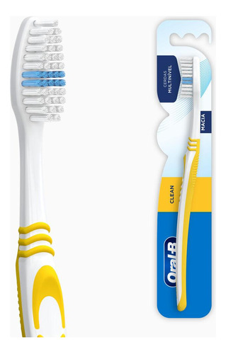 Oral-B Classic Escova Dental Com Cerdas Macias 