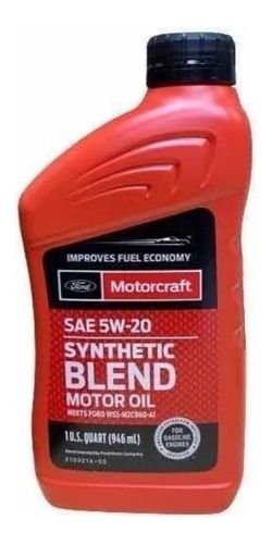 Aceite Semisintetico 5w20 Motorcraft
