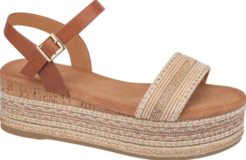 Sandalias De Plataforma De Moda Mujer 7cm Cafes 4512.