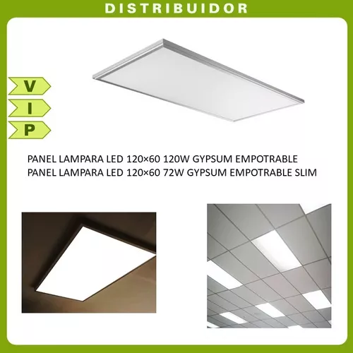 Panel Lampara Led 120x60 120w Empotrable 1 Año Garantia