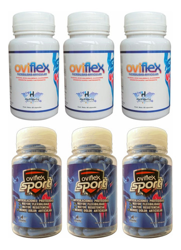 Oviflex Super Pack  | 3 Oviflex + 3 Oviflex Sport | 6 Frasc.