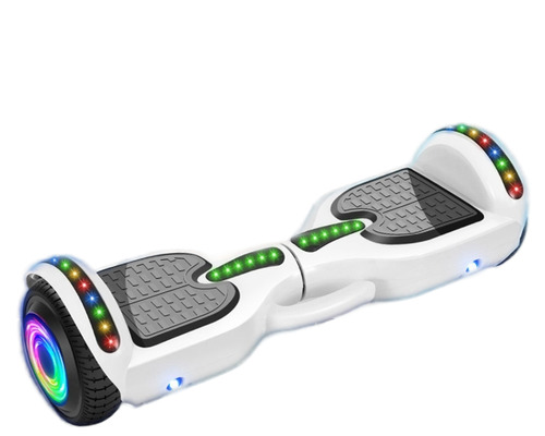 Skate elétrico hoverboard Lurs HBD65S Branco 6.5"
